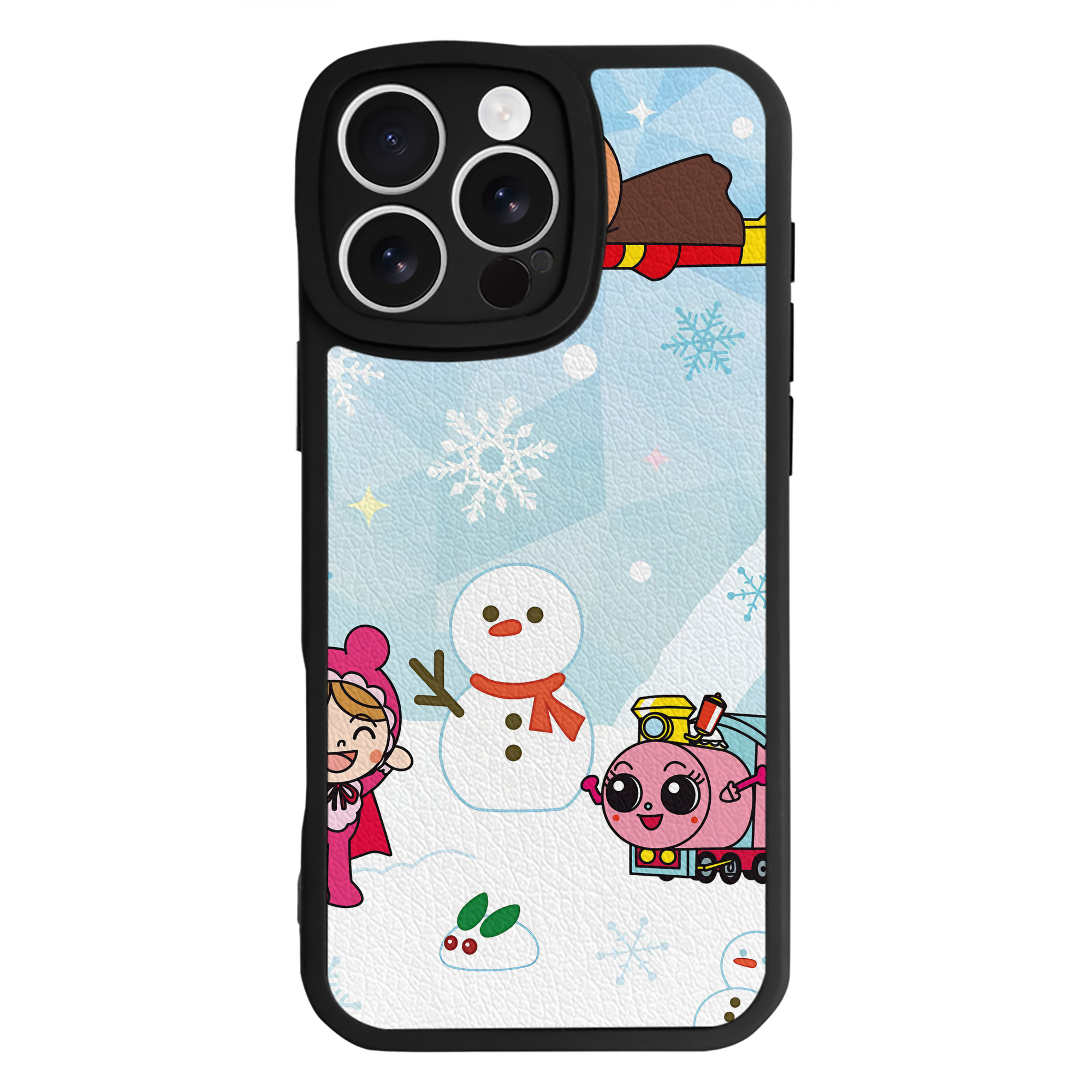 （画像用） アンパンマン Anpanman 【iPhone 16シリーズ対応】シリコンスマホケース（レザー調） 材質：シリコン